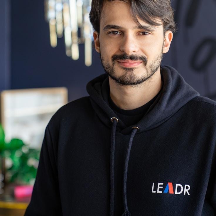 Mason Lee, Client Relations Director, discussing corporate gifting strategy with business clients